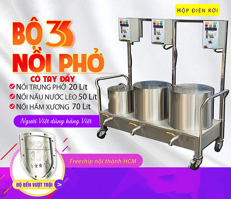 Nồi ninh xương inox điện