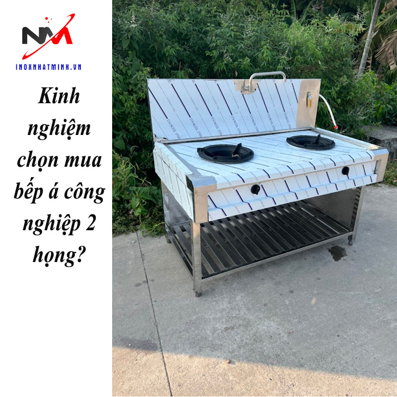 Kinh nghiệm chọn mua bếp á công nghiệp 2 họng?