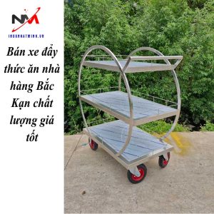 Bán xe đẩy thức ăn nhà hàng Bắc Kạn chất lượng giá tốt