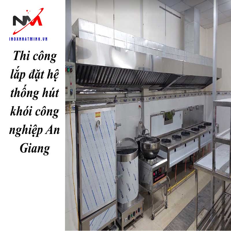 Thi công lắp đặt hệ thống hút khói công nghiệp An Giang