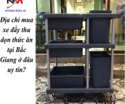 Địa chỉ mua xe đẩy thu dọn thức ăn tại Bắc Giang ở đâu uy tín?